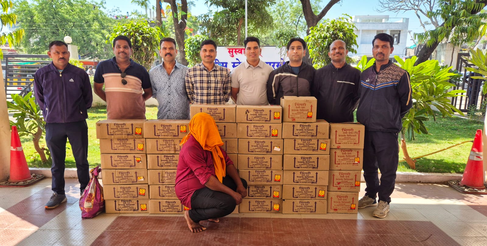 स्थानिक गुन्हे कॅम्प पुसद ब्राह्मणगाव   येथे एलसीबी