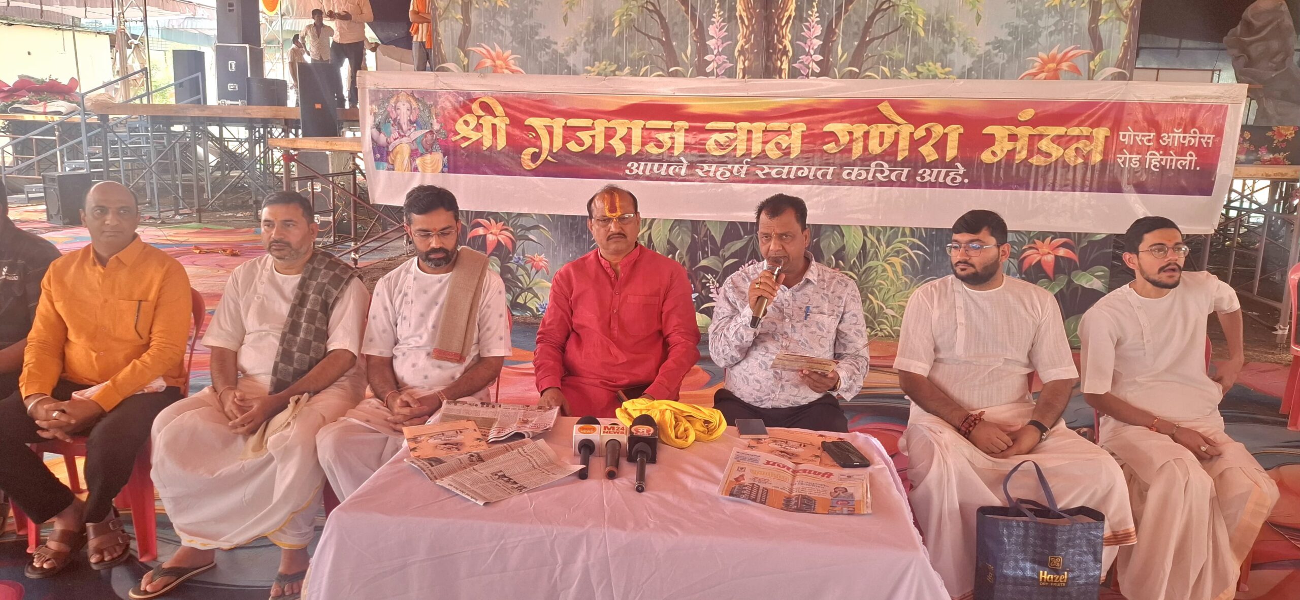 30 हजार भावीक एकाच वेळी मंडपात बसण्याची क्षमता :