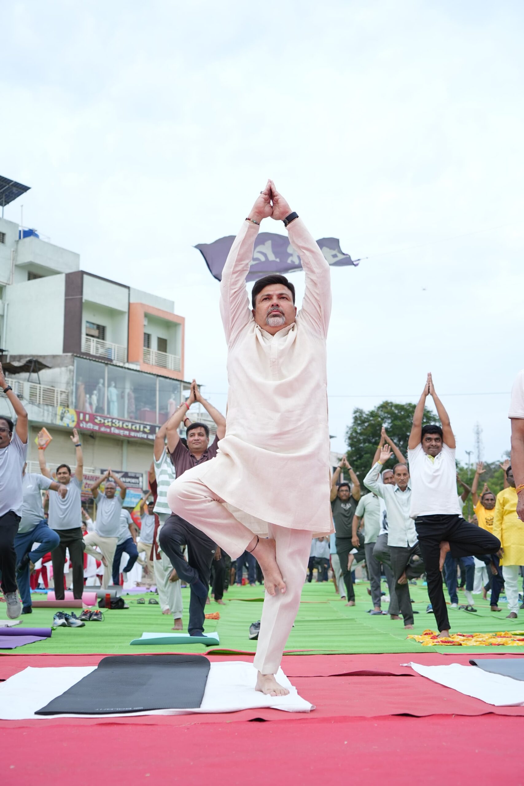 कळमेश्वरमध्ये आंतरराष्ट्रीय योग दिन उत्साहात संपन्न;