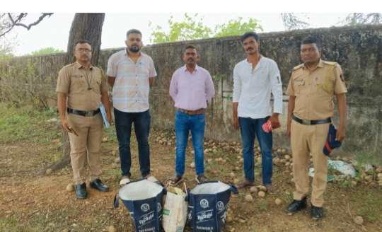 तुमस पोलिसांची तत्परता: गोमांस विक्री करणाऱ्यावर धडक कारवाई; आरोपीचा शोध सुरू