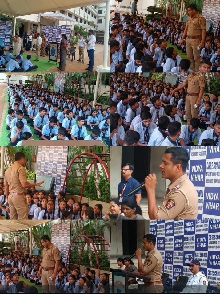 अल्पवयीनांकडून वाहन चालविण्यास प्रतिबंध करण्यासाठी चंद्रपूर पोलिसांचे जनजागृती अभियान*