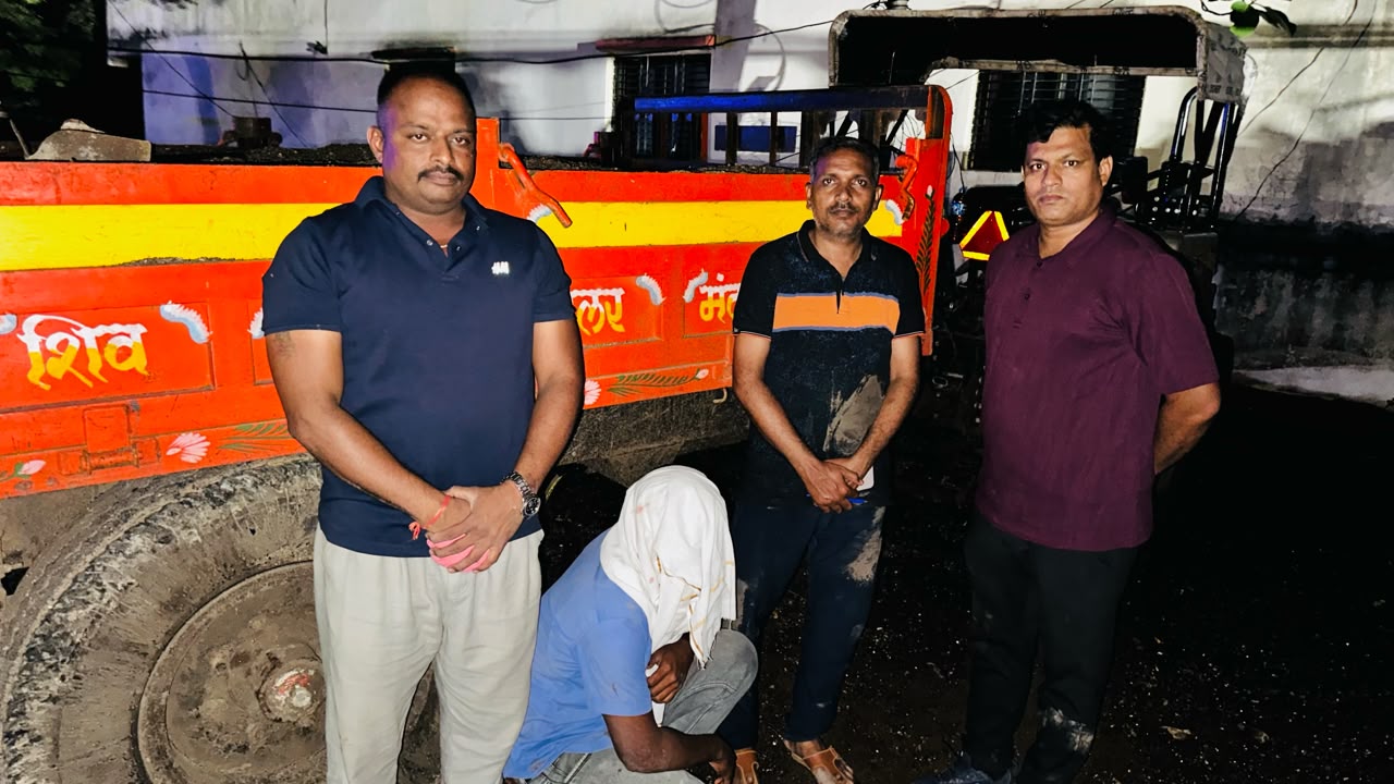 दुधना नदीपात्रातून अवैध रेती वाहतूक; बोरी पोलिसांची धडक कारवाई ६.५५ लाखांचा मुद्देमाल जप्त; एकाविरुद्ध गुन्हा