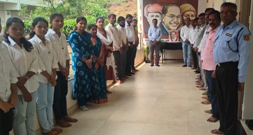 न्यू मॉडेल डिग्री कॉलेज हिंगोली येथे पंडीत दीनदयाळ उपाध्याय यांची जयंती साजरी