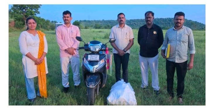 नरखेड परिसरात चंदन तस्कर टोळीचा पर्दाफाश; अपराध शाखेकडून 2 आरोपींना अटक